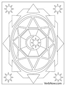 Free GEOMETRIC Coloring Pages for Download (Printable PDF)