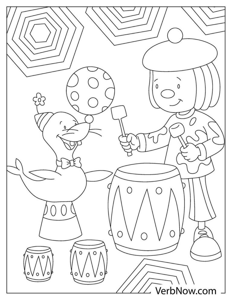 Free JOJO Coloring Pages for Download (Printable PDF)