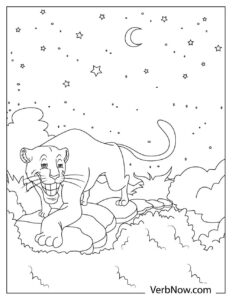 Free PANTHER Coloring Pages for Download (Printable PDF)