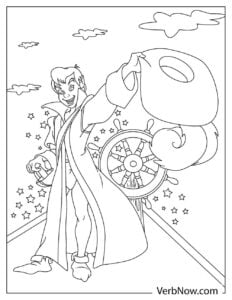 Free PETER PAN Coloring Pages for Download (Printable PDF)