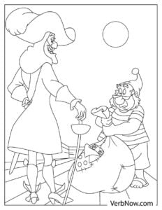 Free PETER PAN Coloring Pages for Download (Printable PDF)