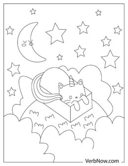 Free CATICORN Coloring Pages for Download (Printable PDF)