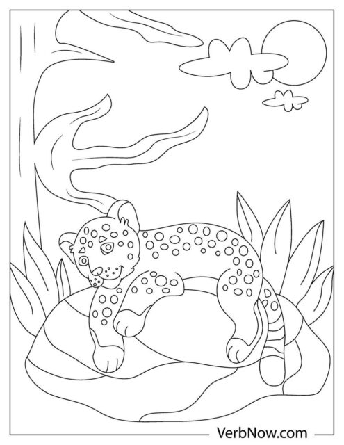 Free JAGUAR Coloring Pages for Download (Printable PDF)