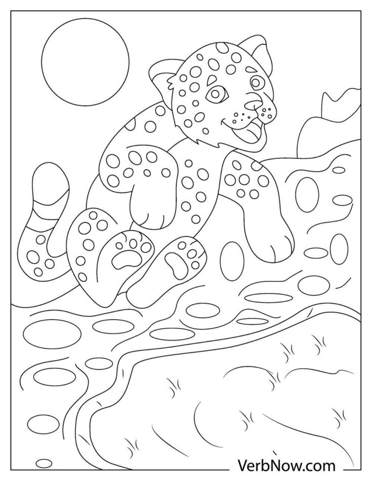 Free JAGUAR Coloring Pages for Download (Printable PDF)