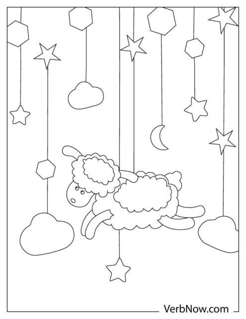 Free LAMB Coloring Pages for Download (Printable PDF)