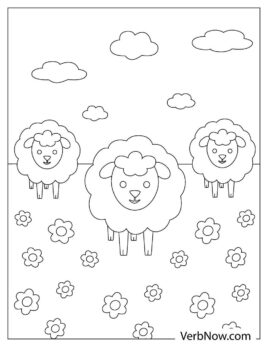 Free LAMB Coloring Pages for Download (Printable PDF)