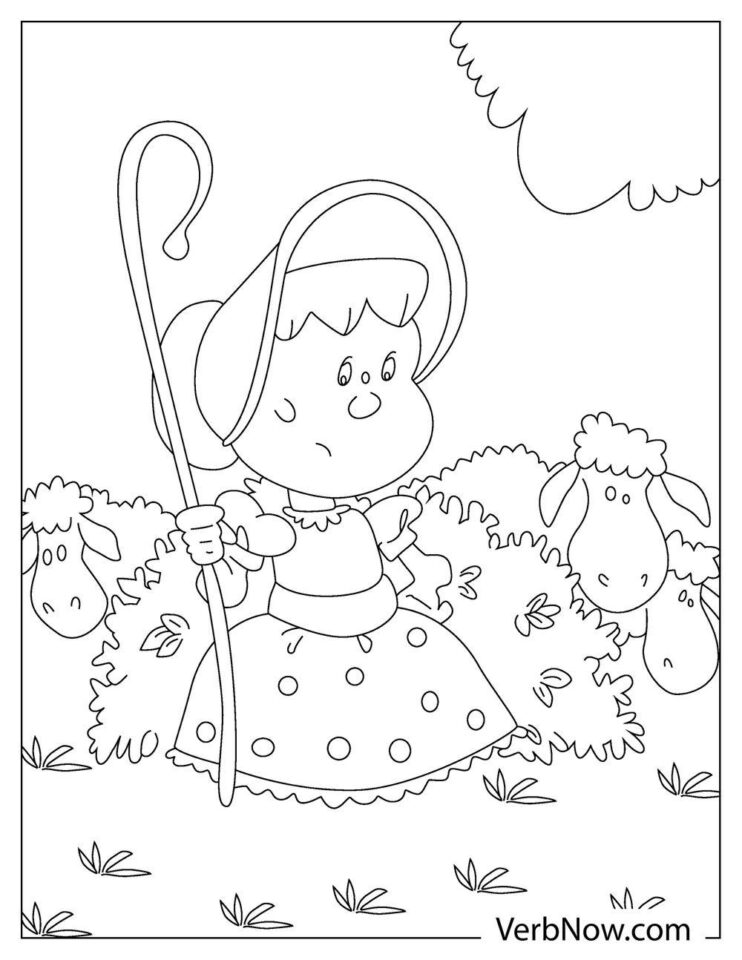 Free LAMB Coloring Pages for Download (Printable PDF)