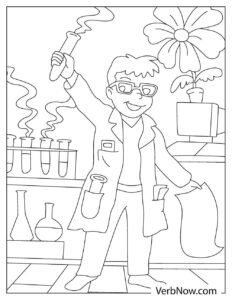 Free SCIENCE Coloring Pages for Download (Printable PDF)
