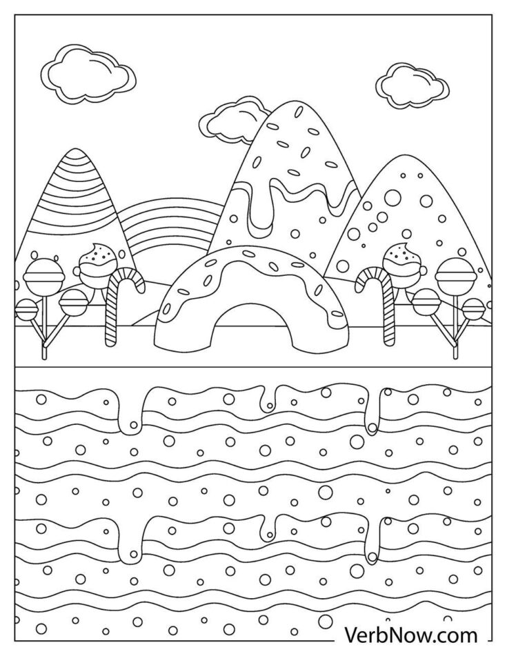 Free CANDYLAND Coloring Pages for Download (Printable PDF)