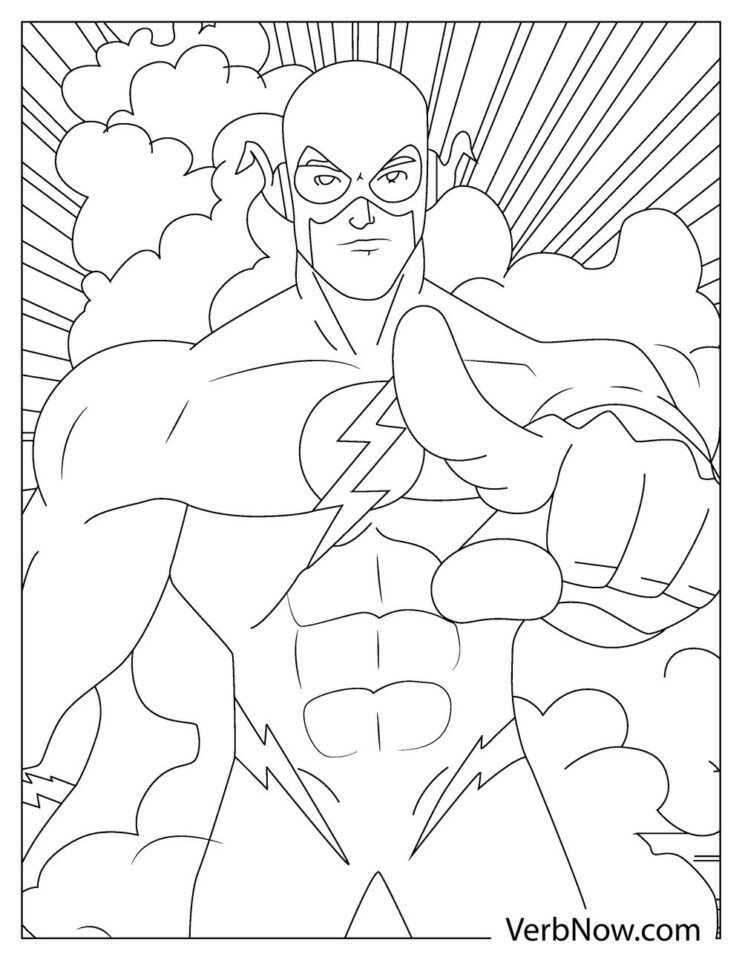 Flashpoint Coloring Free FLASH Coloring Pages for Download (Printable PDF)