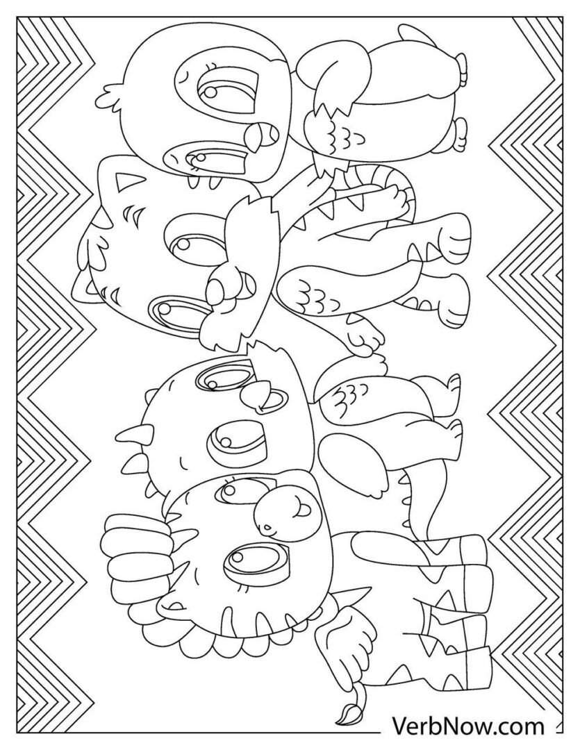 Free HATCHIMALS Coloring Pages & Book for Download (Printable PDF ...