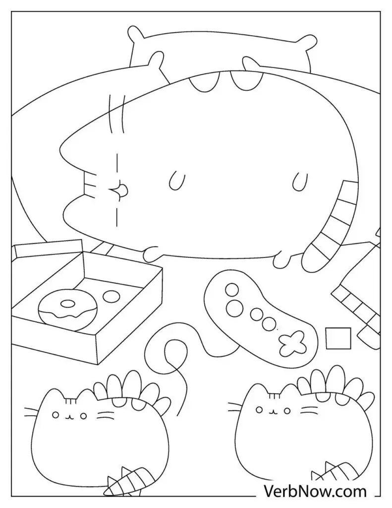 Pusheen Illustrations 13 page 0
