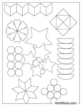Free SHAPES Coloring Pages for Download (Printable PDF)