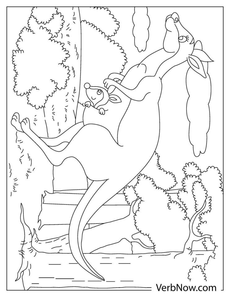 Free ZOO ANIMALS Coloring Pages for Download (Printable PDF)