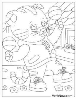 Free DANIEL TIGER Coloring Pages for Download (Printable PDF)