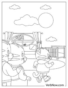 Free DANIEL TIGER Coloring Pages for Download (Printable PDF)