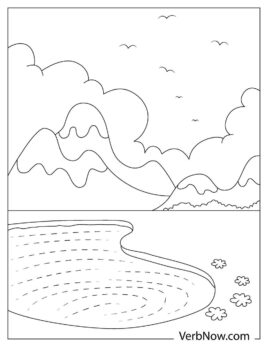 Free NATURE Coloring Pages for Download (Printable PDF)