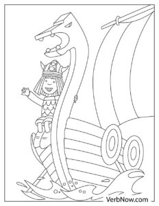 Free VIKING Coloring Pages for Download (Printable PDF)