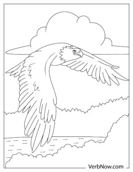 Free EAGLE Coloring Pages &amp; Book for Download (Printable PDF) - VerbNow