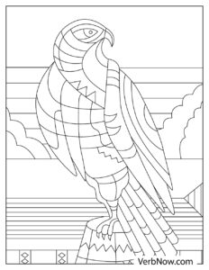 Free EAGLE Coloring Pages for Download (Printable PDF)