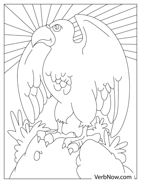Free EAGLE Coloring Pages for Download (Printable PDF)