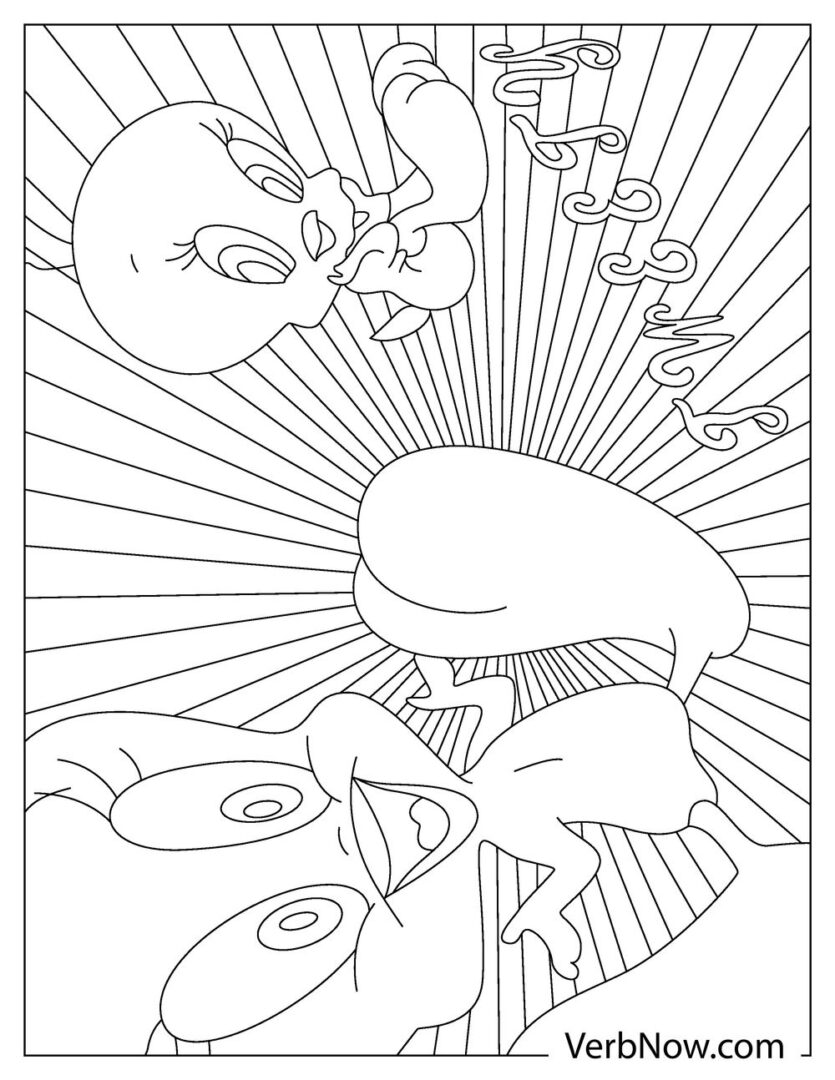 Free TWEETY BIRD Coloring Pages for Download (Printable PDF)