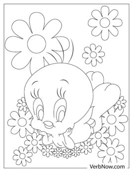 Free TWEETY BIRD Coloring Pages for Download (Printable PDF)