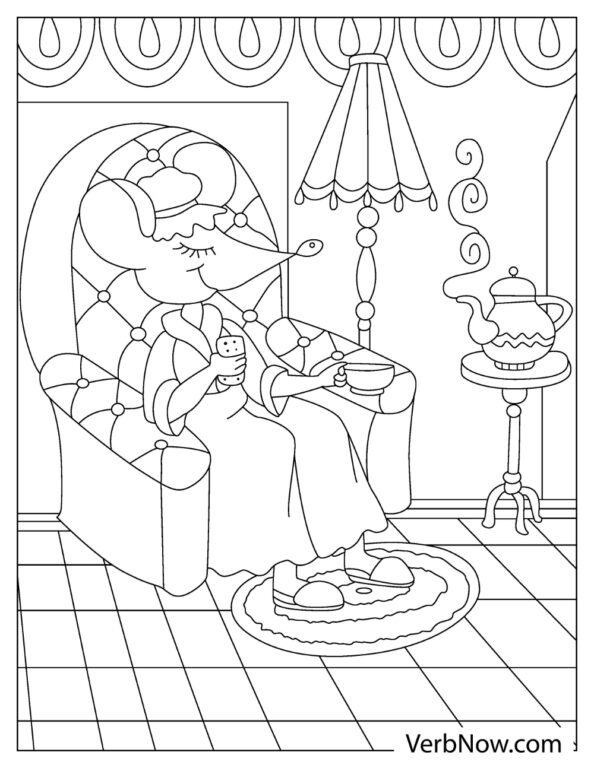Free MOUSE Coloring Pages & Book for Download (Printable PDF) - VerbNow