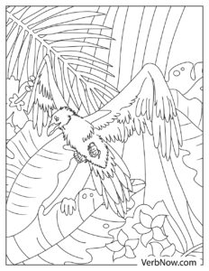 Free RAVEN Coloring Pages for Download (Printable PDF)