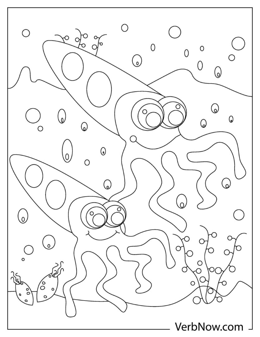 Free SQUID Coloring Pages & Book for Download (Printable PDF) - VerbNow