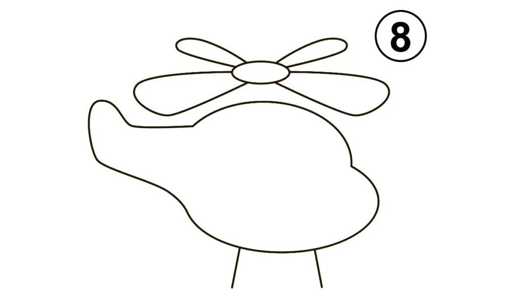 How to Draw a Helicopter (Tutorial) in 12 Simple Steps (for Kids) VerbNow
