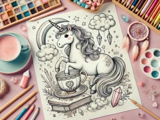 urnicon coloring page