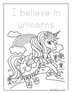 80 Unicorn Coloring Pages (Free Download Printable PDF)