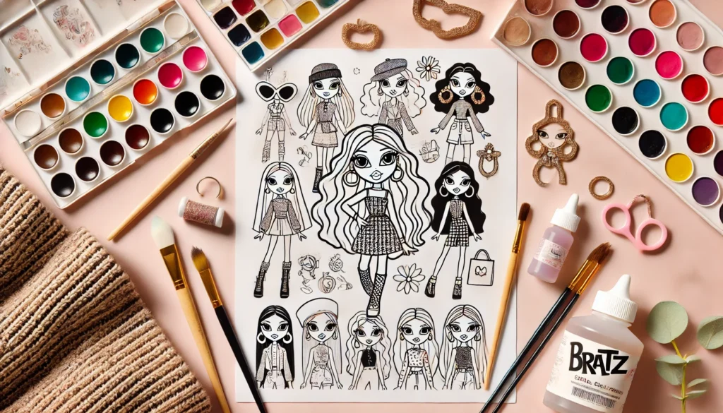 Toy Coloring Page
