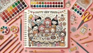 NEW YEARS coloring pages