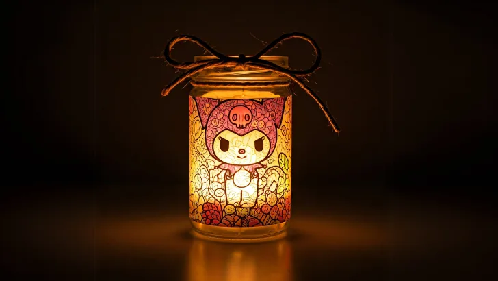 DIY Kuromi latern
