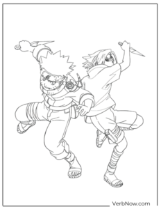 20+ Free Naruto Coloring Pages (Printable PDF) - VerbNow