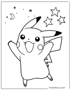 30 Free Pikachu Coloring Pages (Printable PDF)