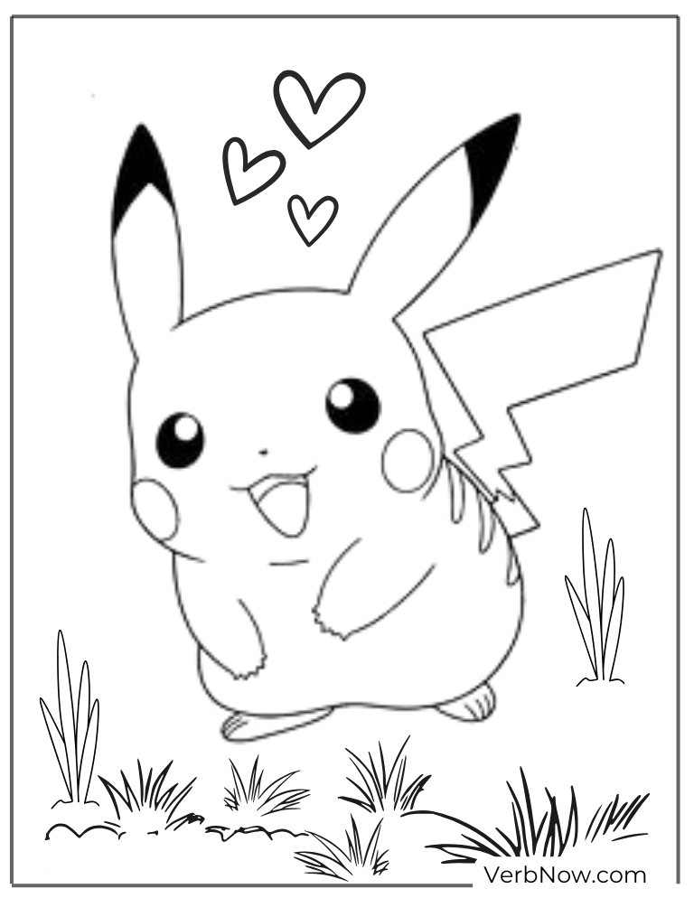 Pikachu Printable Coloring Page Jenny Printable Pikachu Printable Coloring Page Jenny Printable