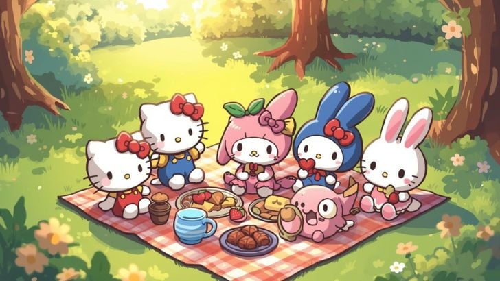 sanrio coloring sheets