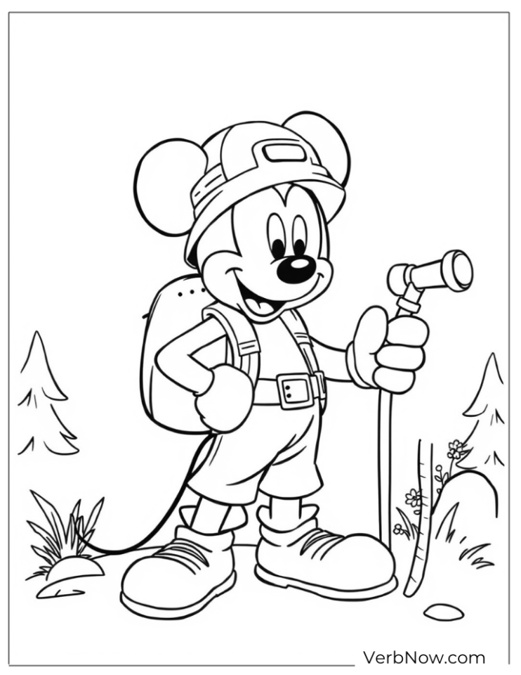 39 Free Mickey Mouse Coloring Pages Printable PDF 