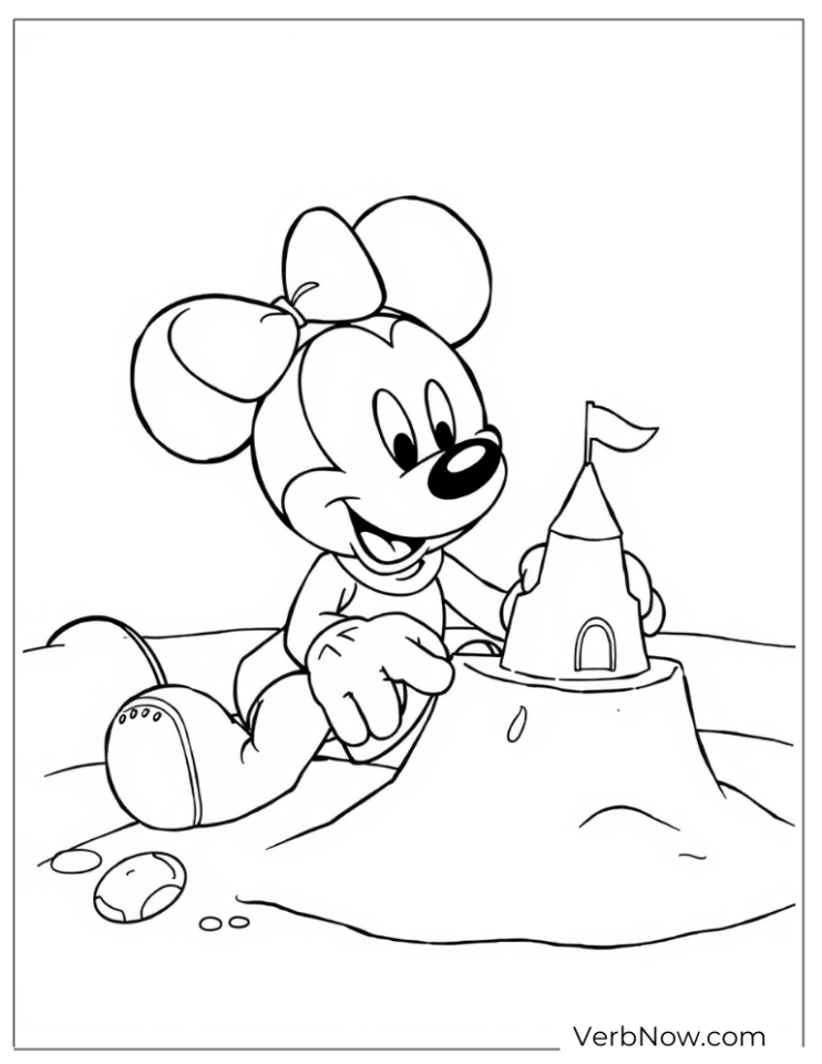 39 Free Mickey Mouse Coloring Pages Printable PDF 