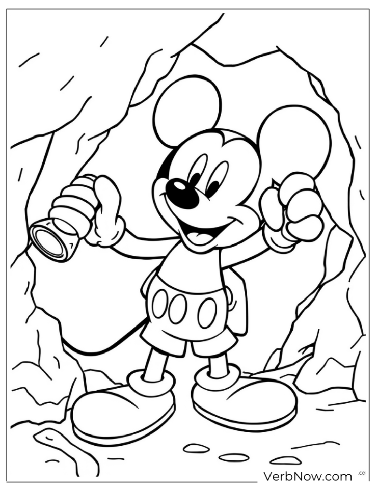 39 Free Mickey Mouse Coloring Pages (Printable PDF)