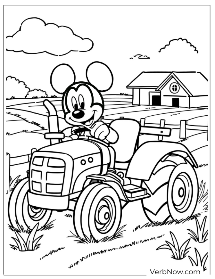 39 Free Mickey Mouse Coloring Pages (Printable PDF)