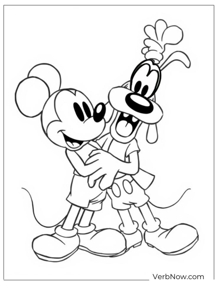 39 Free Mickey Mouse Coloring Pages (Printable PDF)