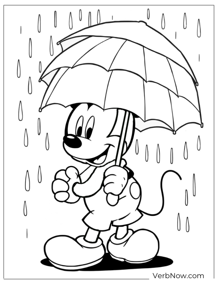 39 Free Mickey Mouse Coloring Pages (Printable PDF)