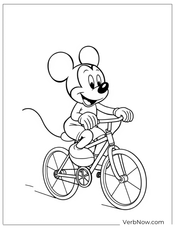 39 Free Mickey Mouse Coloring Pages Printable PDF 