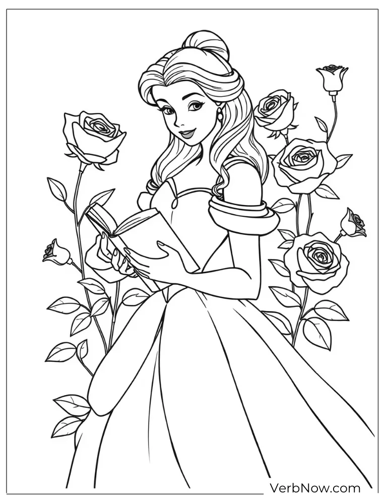 24 Free Disney Coloring Pages Printable PDF 