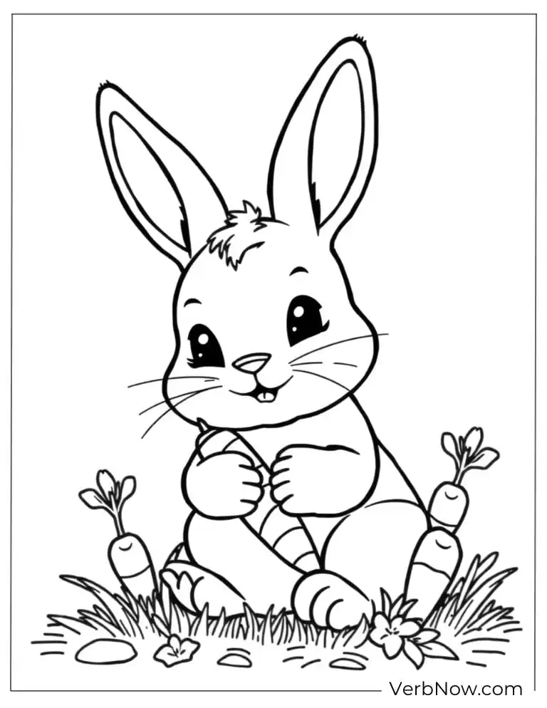 Cute buddy coloring picture for preschool students