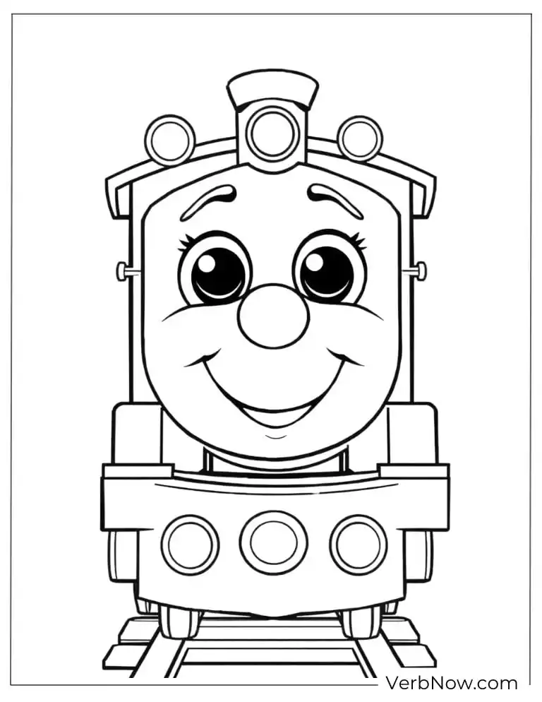 Thomas and Friends coloring page for kids